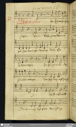 16 Andrea Gabrieli: Non ti sdegnar o Filli