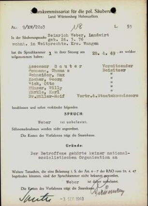 Weber, Heinrich