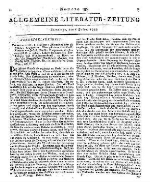 Rougemont, J. C.: Abhandlung über die erblichen Krankheiten. Eine gekrönte Preisschrift. Aus der franz. Hs. übers. von F. G. Wegeler. Frankfurt a. M.: Fleischer 1794