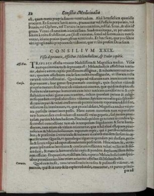 Consilium XXIX. - Consilium XLIII.
