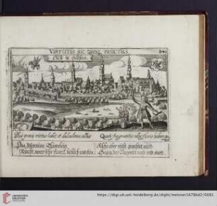 B40. Ölsse in Schlesien, "Virtutis sic quoque fructus"