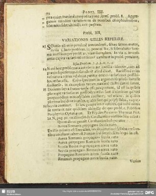 Probl. XII. Variationes Utiles Reperire