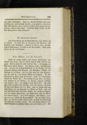 Verschiedenes Ziehen