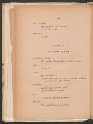 Escena XXIII. : Los mismos, Moreyra