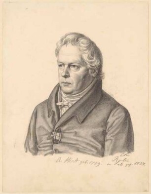 Bildnis Hirt, Aloys Ludwig (1759-1837), Archäologe, Kunsthistoriker, Philosoph