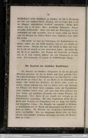 Die Kontrole der käuflichen Kunstdünger