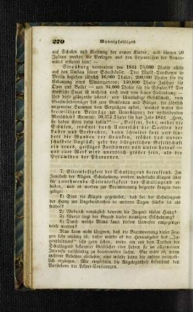 Sittenlosigkeit der Schuljugend betreffend
