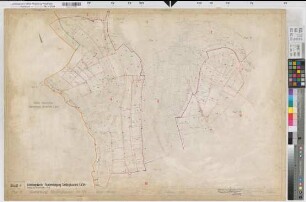 Siedlinghausen (Winterberg), Flurbereinigung Siedlinghausen, Bl. 4 Zuteilungskarte Flur5
