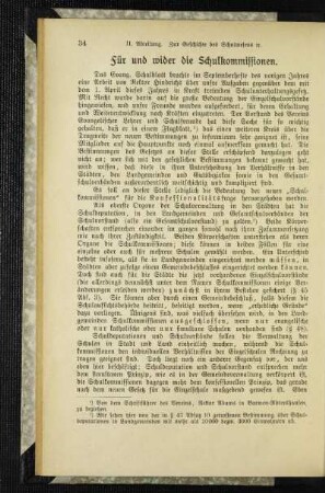Für und wider die Schulkommissionen