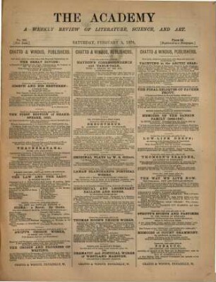 The academy. 9. 1876