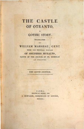 The Castle of Otranto