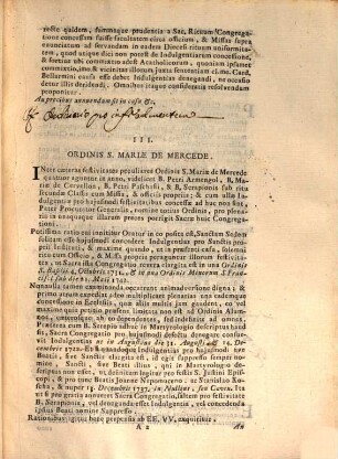 Die 1a Aprilis 1743. In Palatio Apostolico Quirinali erit Sac. Congregatio Indulgentiis, & Sacrisque Reliquiis praeposita, in qua praeter nonnulos supplices libellos, plerumque a Sanctitate Sua remissos, proponentur infrascripta dubia