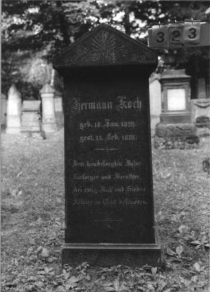 Grabstein 323 [Hahn S. 124 Grab-Nr. 243]