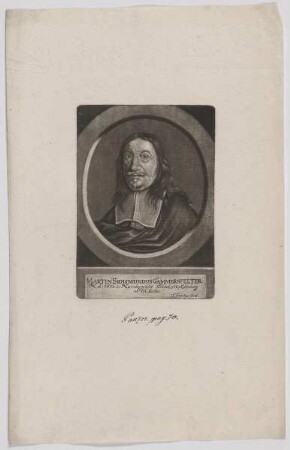 Bildnis des Martin Sigismundus Gammersfelter