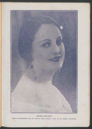 Gloria Bayardo [Fotografía de]