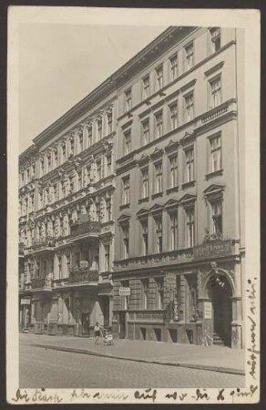 Ansichtskarte Pücklerstraße 38