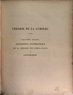 Oeuvres complètes d'Augustin Fresnel, 2