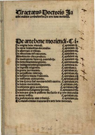 De arte bene moriendi