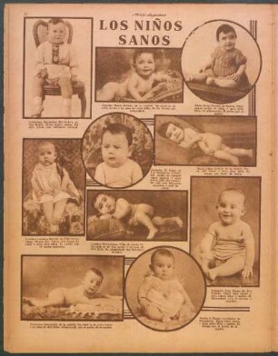 Los niños sanos [Fotografías]