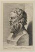 Bildnis des Epikur, fälschlicherweise als Plato betitelt