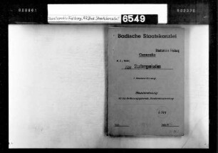 Wahlordnung für die Wahl der Verfassunggebenden Landesversammlung