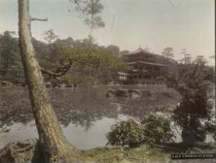 Ansicht des Kinkakuji 金閣寺