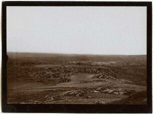 bet gibrin v. tell sandahanna Küstenebene Blick n. NW [Tell Sandahanna [Maresa]/Bet Dschibrin]