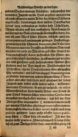 Von denkwürdigen Reden und Thaten und Fremden