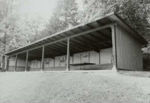 Bad Gottleuba, Klinik - Sanatorium, Kegelbahn, August 1993