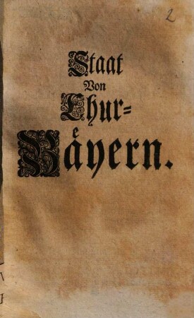 Staat Von Chur-Bäyern