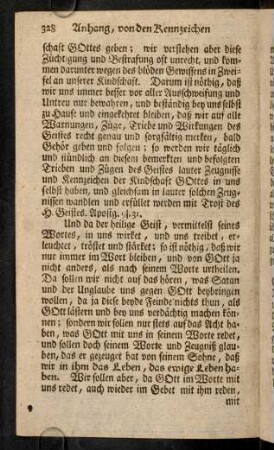 328-331, Und da der heilige Geist, vermittelst seines ...