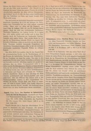 23-24 [Rezension] Das Papsttum im Spätmittelalter und in der Zeit der Renaissance