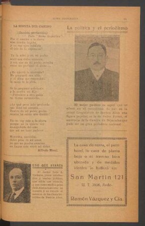 La mocita del camino : (Canción provinciana)