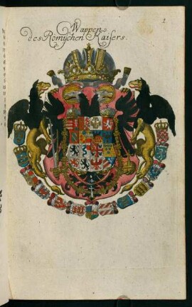 1, Wappen des Römischen Kaisers