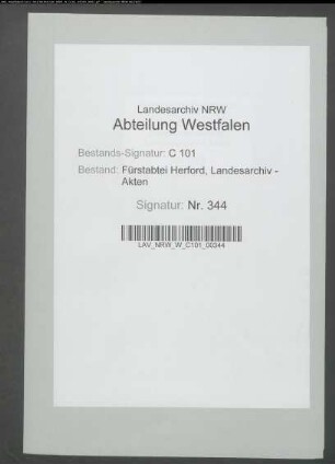 Kurfürst Friedrich Wilhelm von Brandenburg an Thomas Schlipstein wegen der Wahl einer Koadjutorin
