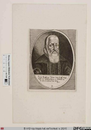 Bildnis Franz Graf von Thurn-Valsassina