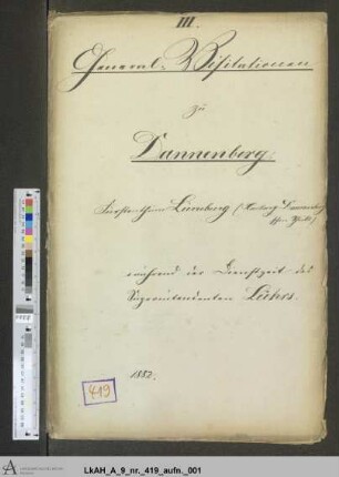 Dannenberg: Visitationsakten
