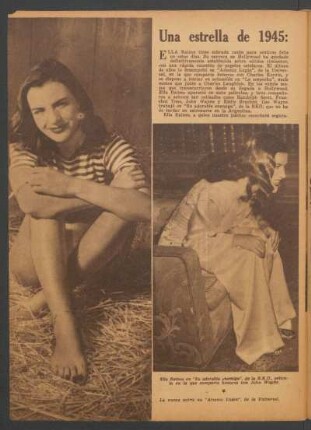 Una estrella de 1945: Ella Raines