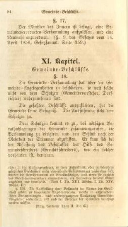 XI. Kapitel