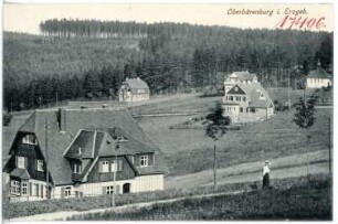 Oberbärenburg. Ortsansicht