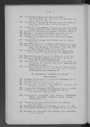 D. Astronomie, Geodäsie, Geophysik, Meteorologie