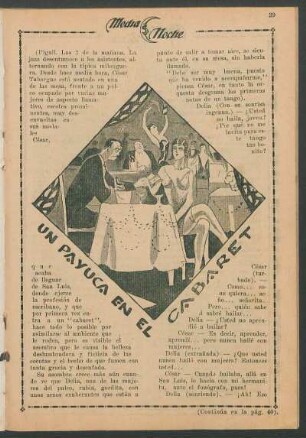 Un payuca en el cabaret
