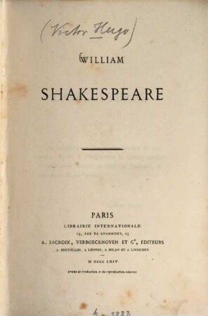 William Shakespeare