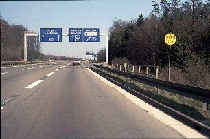Einfahrt Nebenfahrbahn (aus Richtung Singen)