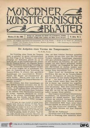 2: Die Aufgaben eines Vereins der Temperamaler [3]