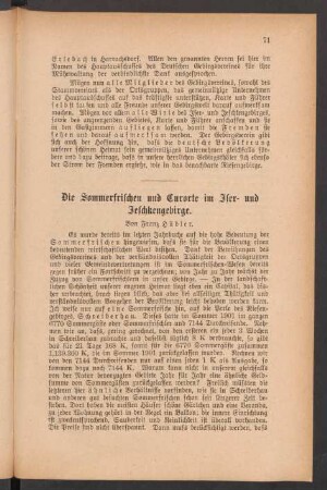 Die Sommerfrischen und Kurorte im Iser- und Jeschkengebirge