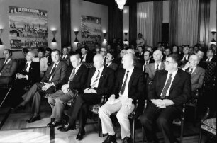 Freiburg: Colombi Hotel; Ehrengäste; Dt. Weinbaupräsident Muth, Klaus, Spitz, Nothhelfer