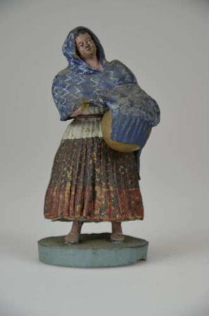 Genrefigur "Frau mit Gepäck"
