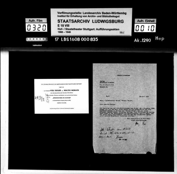 Turandot. Oper von Ferrucio Busoni; Text: Karl Vollmöller