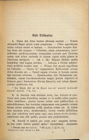 L. Englmanns lateinisches Lesebuch für die zweite und dritte Klasse der Lateinschule (Quinta und Quarta)